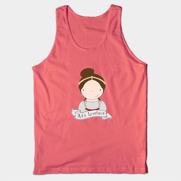 Ada Lovelace Tank Top by Jen Talley Design